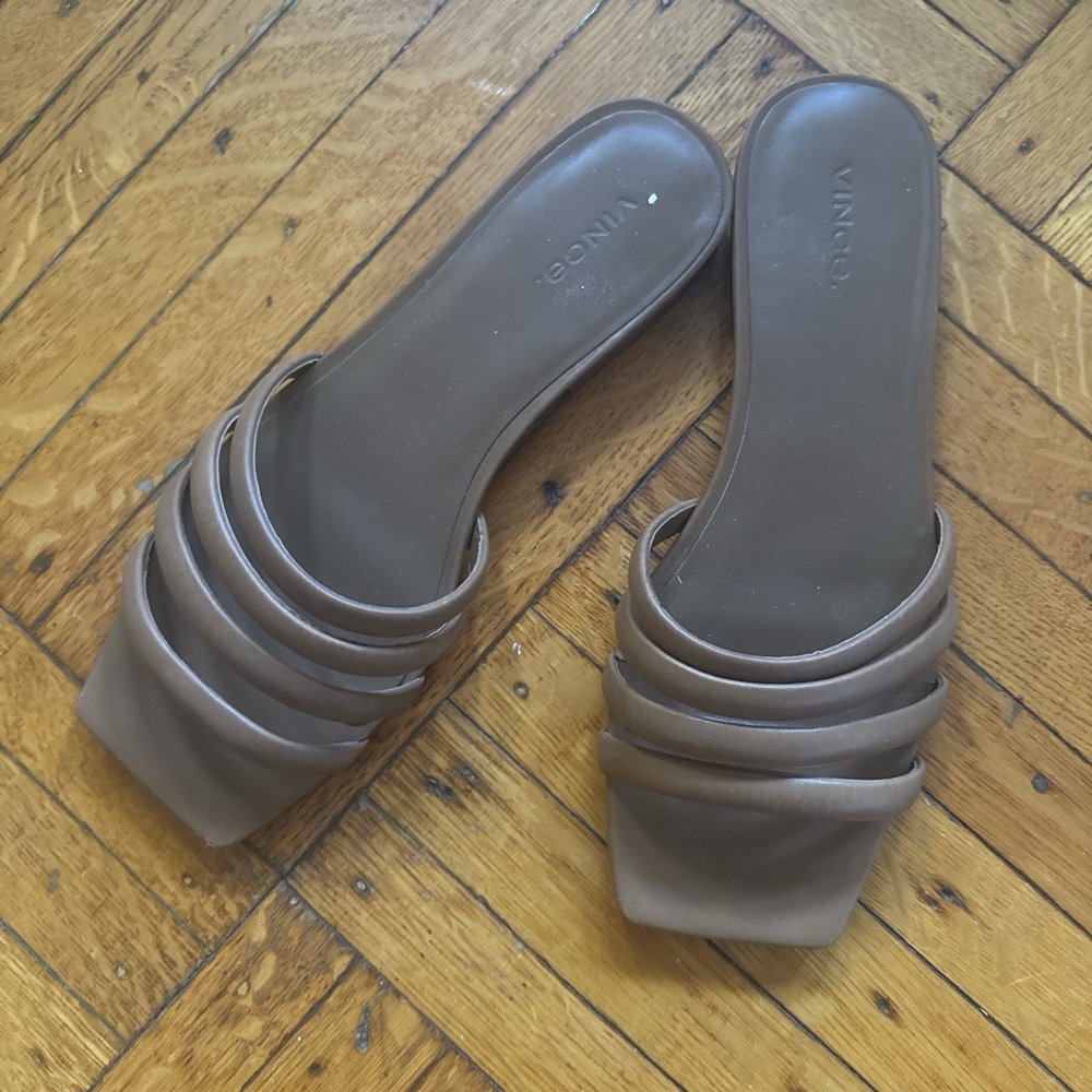 Vince Leather Sandals